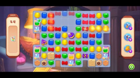 Playrix Homescapes Gameplay Walkthrough Level 6824