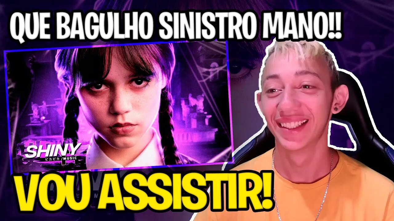 REAGINDO A Desgosto | Wandinha (Wandinha) | Shiny