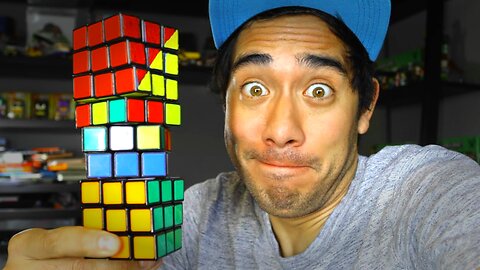 Amazing Rubik's Cube illusions - Zach King