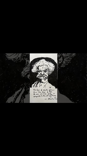 A man who lives fully is prepared to die at any time. #philosophy #marktwain #quotesaboutlife