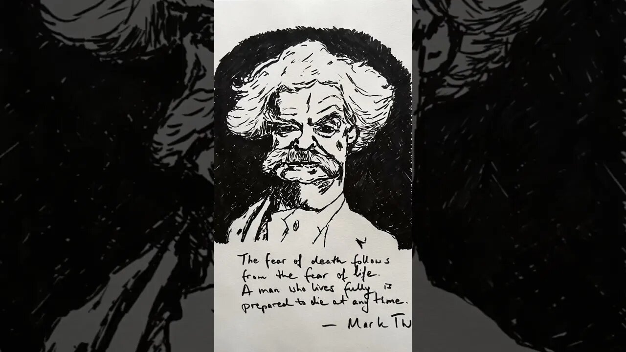 A man who lives fully is prepared to die at any time. #philosophy #marktwain #quotesaboutlife