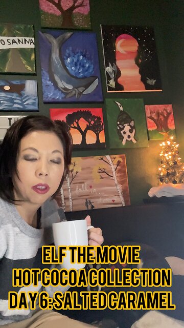 Elf the Movie Hot Cocoa Collection Day 6: Salt Caramel