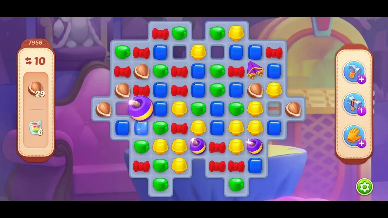 Playrix Homescapes Gameplay Walkthrough Level 7956