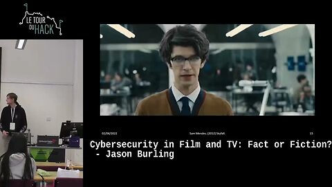 Cybersecurity in Film and TV Fact or Fiction by Jason Burling