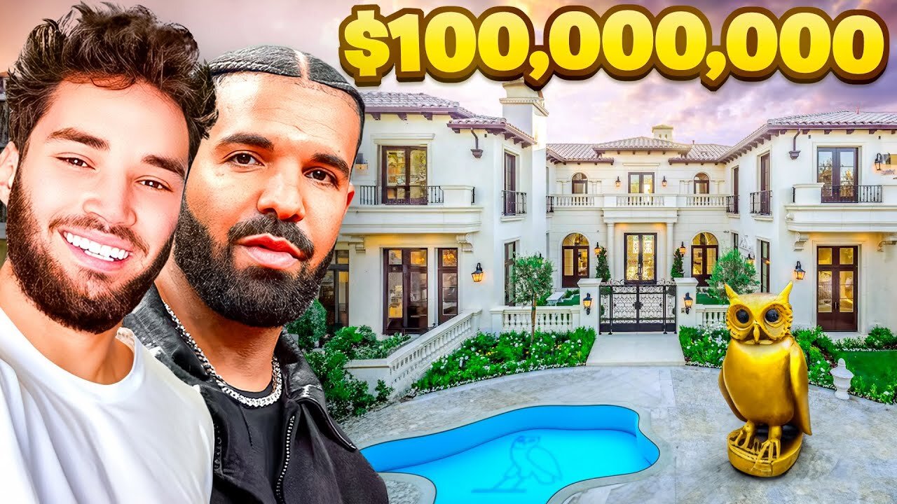 Touring DRAKE'S $100,000,000 Mega Mansion