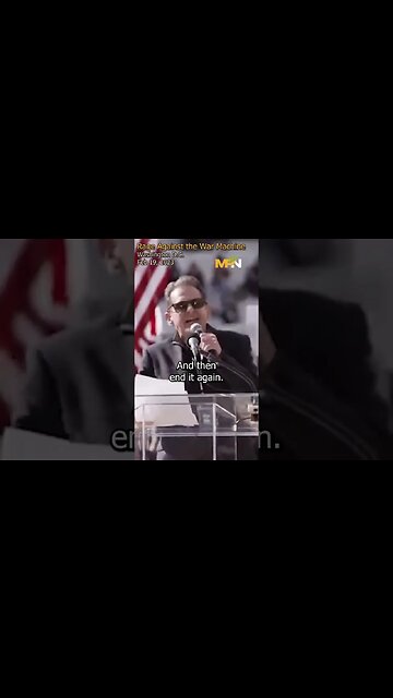 Jimmy Dore Speaks at Rage Against The War Machine in DC