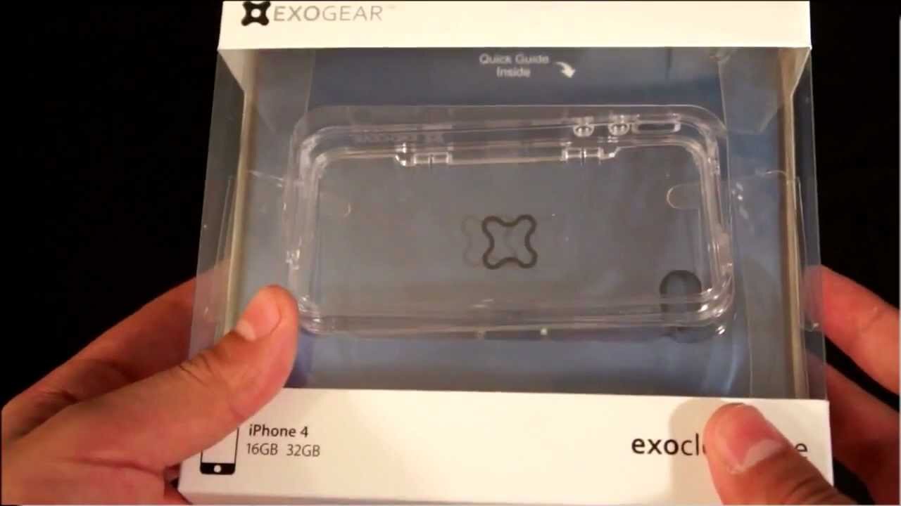 Exoclear case for iPhone 4 (Review)