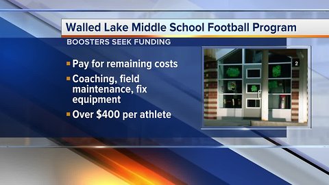 Walled Lake students, parents fight to keep middle school football alive