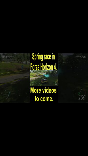 Spring race in Forza Horizon 4