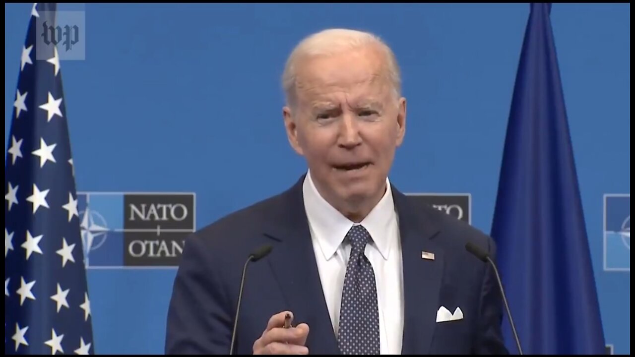 Biden Gets Mad At Reporter And Lies About Sanctions Detering Russia