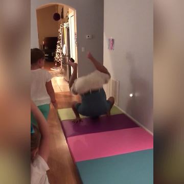 "Man Tries to Somersault and Fails Miserably"