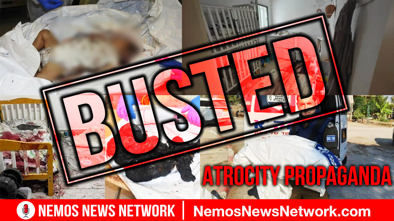 BUSTED: ATROCITY PROPAGANDA - Biden, Netanyahu & FAKE NEWS COVER UP Jewry's WAR CRIMES in GAZA!