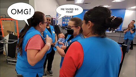 Walmart Employees Crazy Over Baby| REACTIONS| Outing With Reborn Baby| nlovewithreborns2011