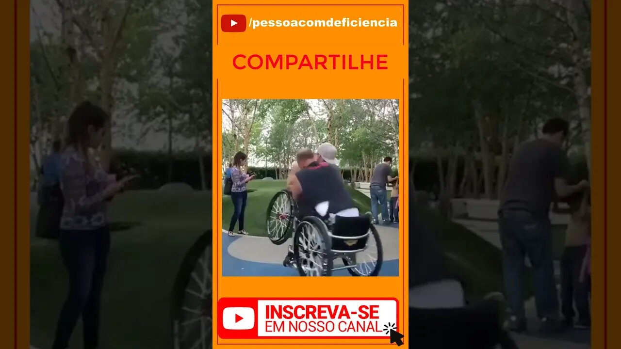 Vamos ver se o youtube vai mostrar este vídeo sobre Pessoa com deficiência