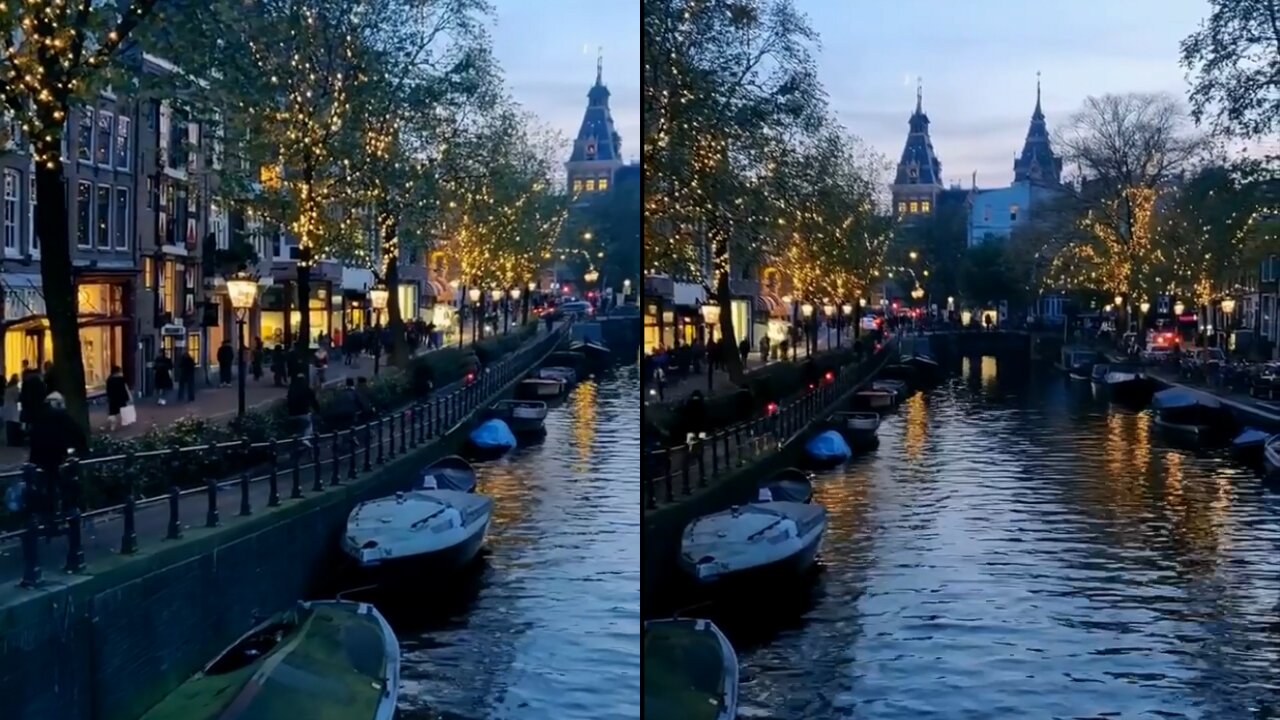 It's already Christmas time in Amsterdam