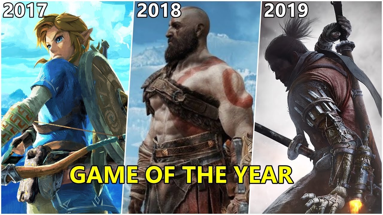 Evolution Game of the Year Winner 2000-2019 (The Game Awards)