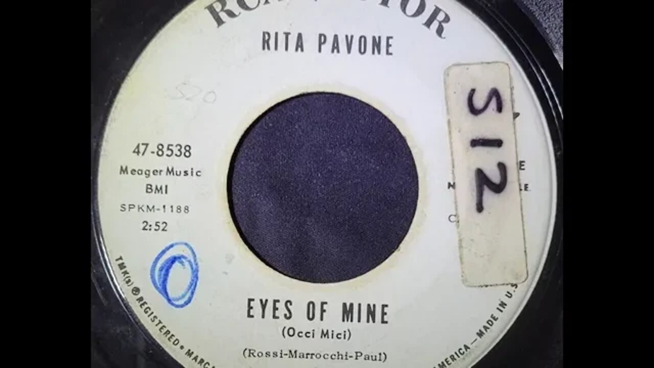 Rita Pavone – Eyes of Mine