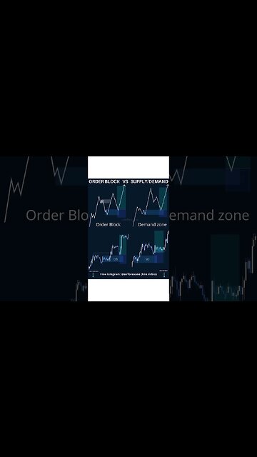 Order Block vs Supply and Demand #forex