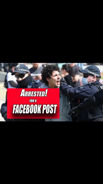 Arrested for a FaceBook Post!