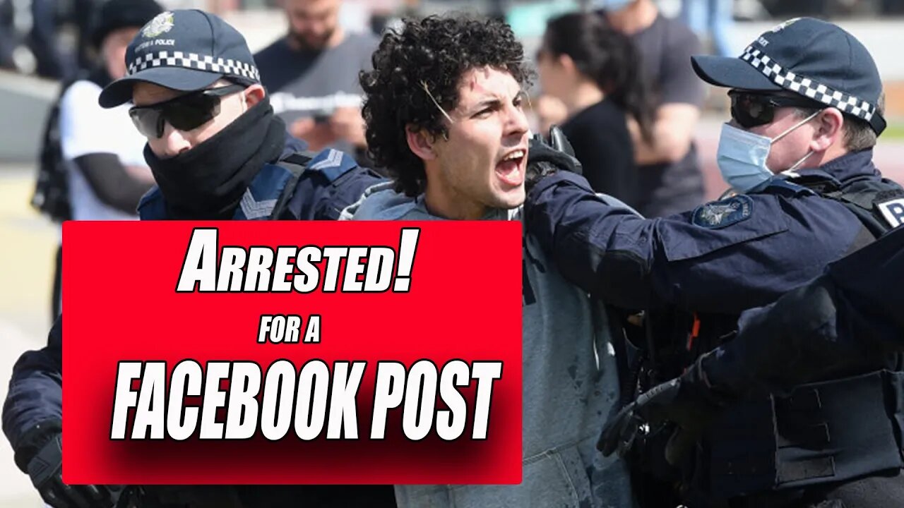 Arrested for a FaceBook Post!