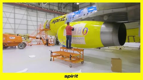 Spirit debuts 'Dumbo'-themed airplane at Detroit Metro Airport