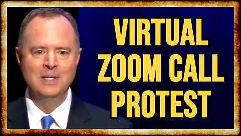 Ceasefire Protesters CRASH Adam Schiff Campaign Zoom Call