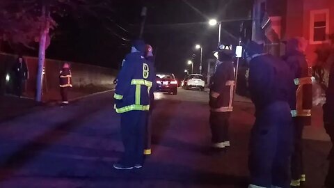 Boston fire department respond to aachen service wire