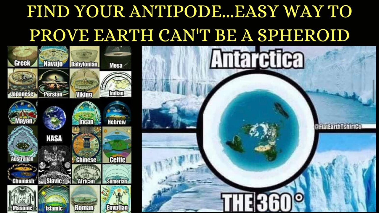 Antipodes Viewing the sun/moon together is SCIENTIFIC EVIDENCE #FlatEarth