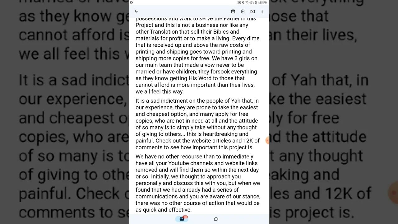 The War on the Word of YHWH