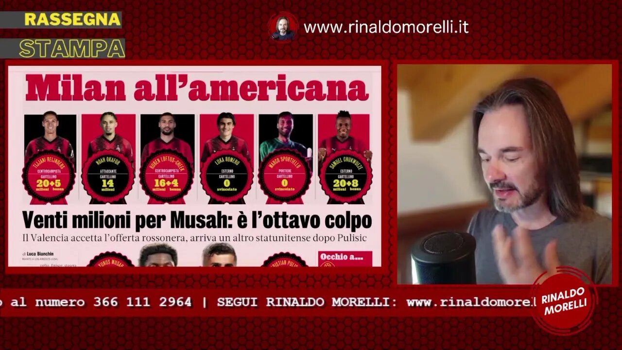 🗞️ Rassegna Stampa 31.7.2023 #424 - Milan "all'americana", Inter-Samardzic mentre ritorna CASA LUKAU