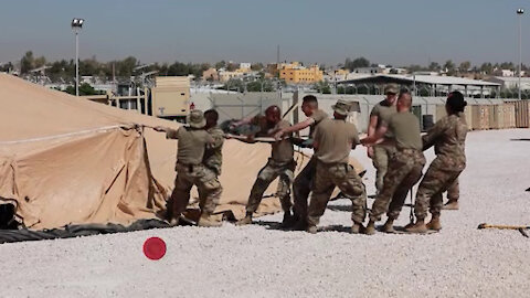 'Desert Medics' conduct Operation Eagle's Landing