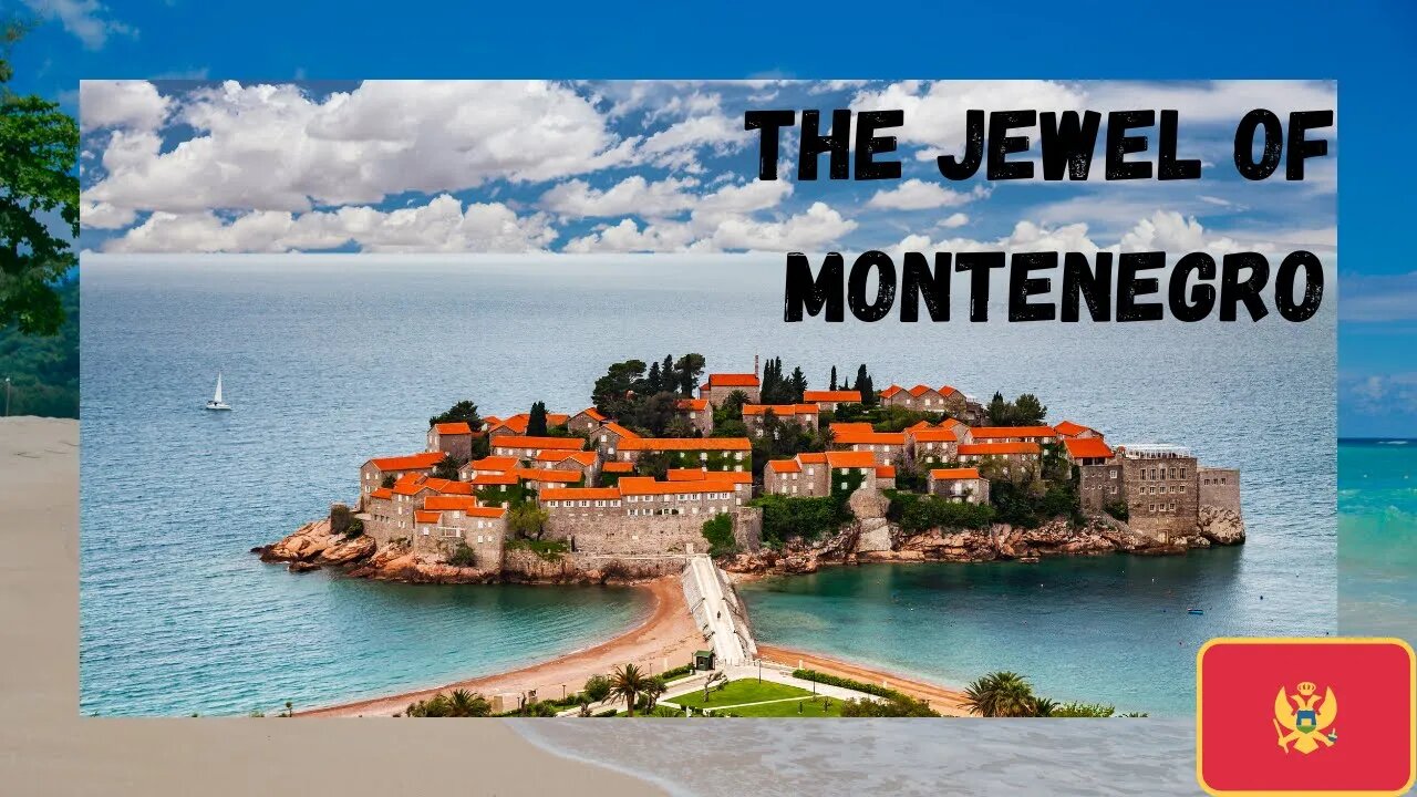 Sveti Stefan One of the Magical Islands on Earth in Montenegro 🇲🇪 || 4K || Documentary