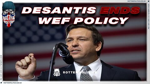 DeSantis DESTROYS the WEF