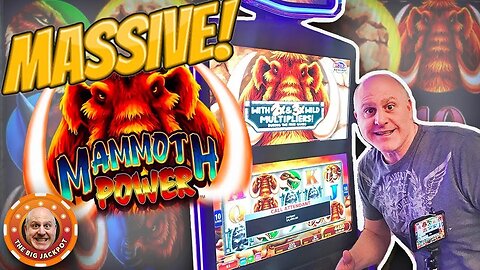 ✦ MASSIVE WIN! ✦ Mammoth Power Jackpot! ➡️MORE FREE GAME$ 🎰| The Big Jackpot | Raja Slots