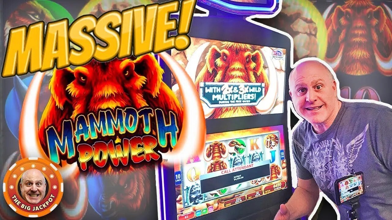 ✦ MASSIVE WIN! ✦ Mammoth Power Jackpot! ➡️MORE FREE GAME$ 🎰| The Big Jackpot | Raja Slots