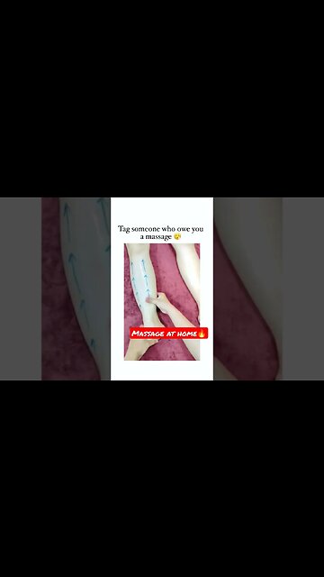 🔥massage at home🔥 #shorts #therapy #healthfitnessguide #therapyforwomen