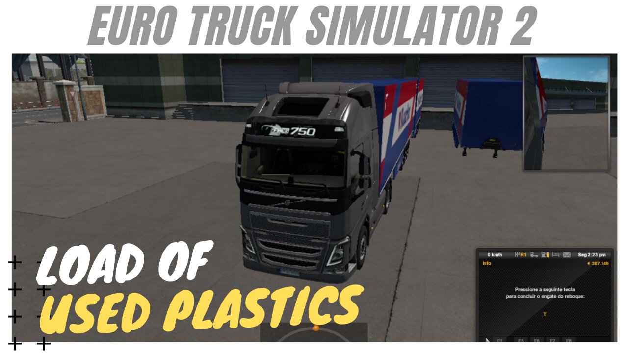 🚚LOAD OF USED PLASTICS - FROM DORTMUND TO BREMEN