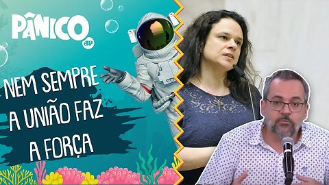 Abraham Weintraub explica TRETA COM JANAINA PASCHOAL: 'ELA SE ACHOU A CHEFONA DA DIREITA'