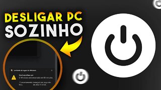 Como PROGRAMAR O PC para DESLIGAR SOZINHO