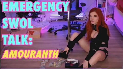 EMERGENCY SWOL TALK: AMOURANTH [Is Amouranth Safe? Mystery Man Sends Her $74k and Security Guards?]