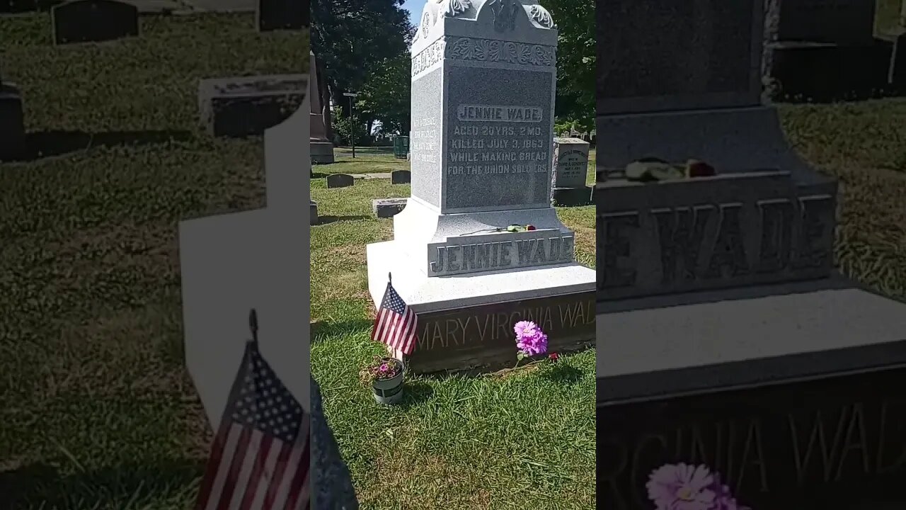 Jenny Wade Tombstone