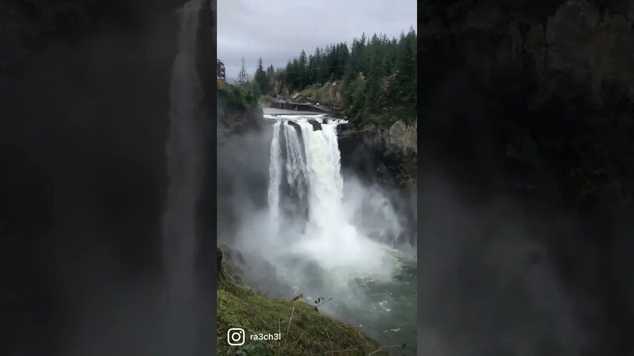 nice waterfall view #amjadsaahar #waterfall