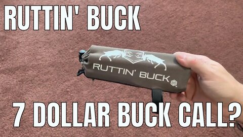 Hunters Specialties Ruttin' Buck Rattling Bag Unboxing and Review