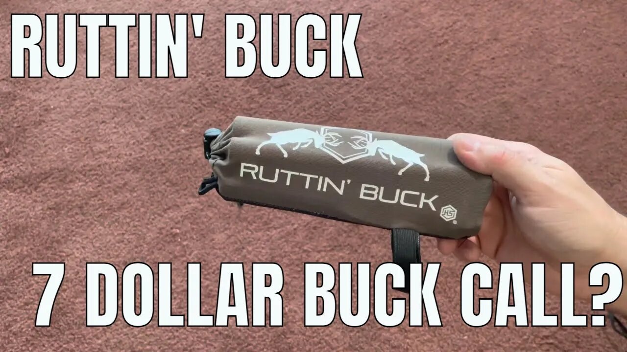 Hunters Specialties Ruttin' Buck Rattling Bag Unboxing and Review