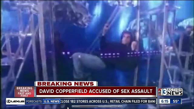 Las Vegas headliner David Copperfield accused of sexual assault