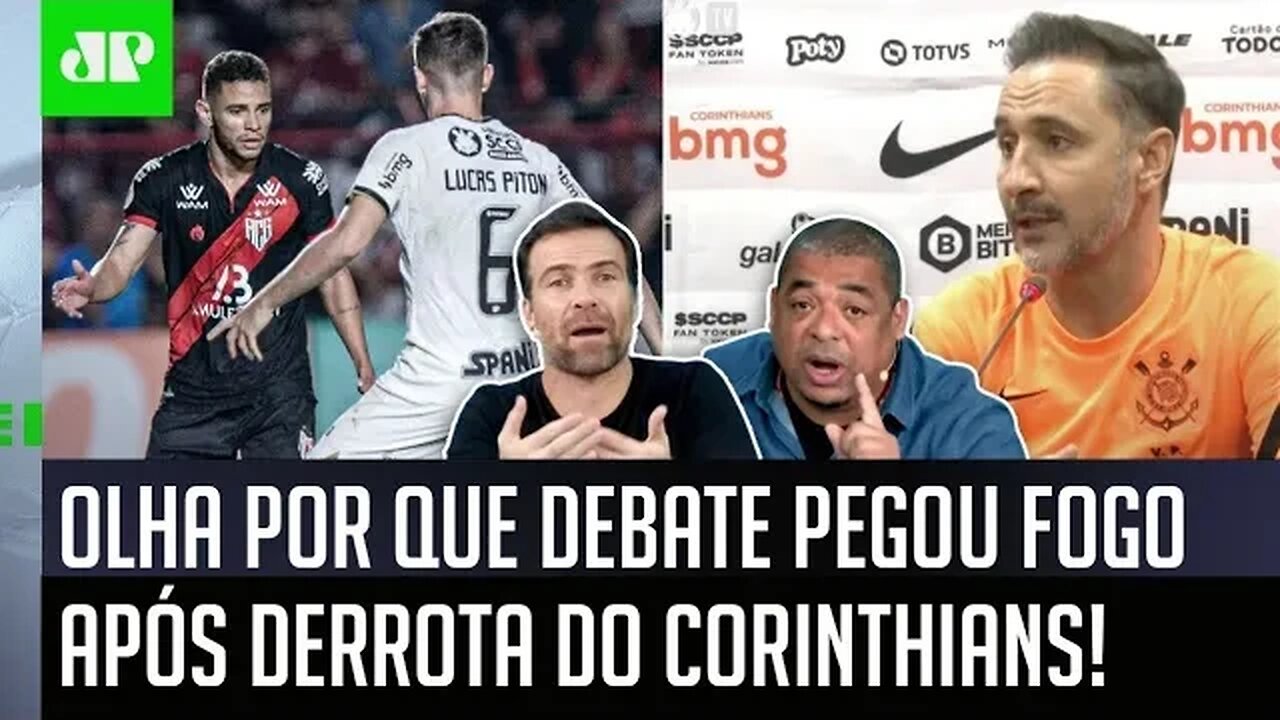 PEGOU FOGO! "TÁ MALUCO? VOCÊ QUER O QUÊ, cara?" Debate FERVE após DERROTA do Corinthians!