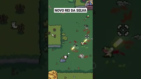 Avisa que o rei da selva chegou kkkk #shorts #jungle #roguelike #bullethell #vampiresurvivor