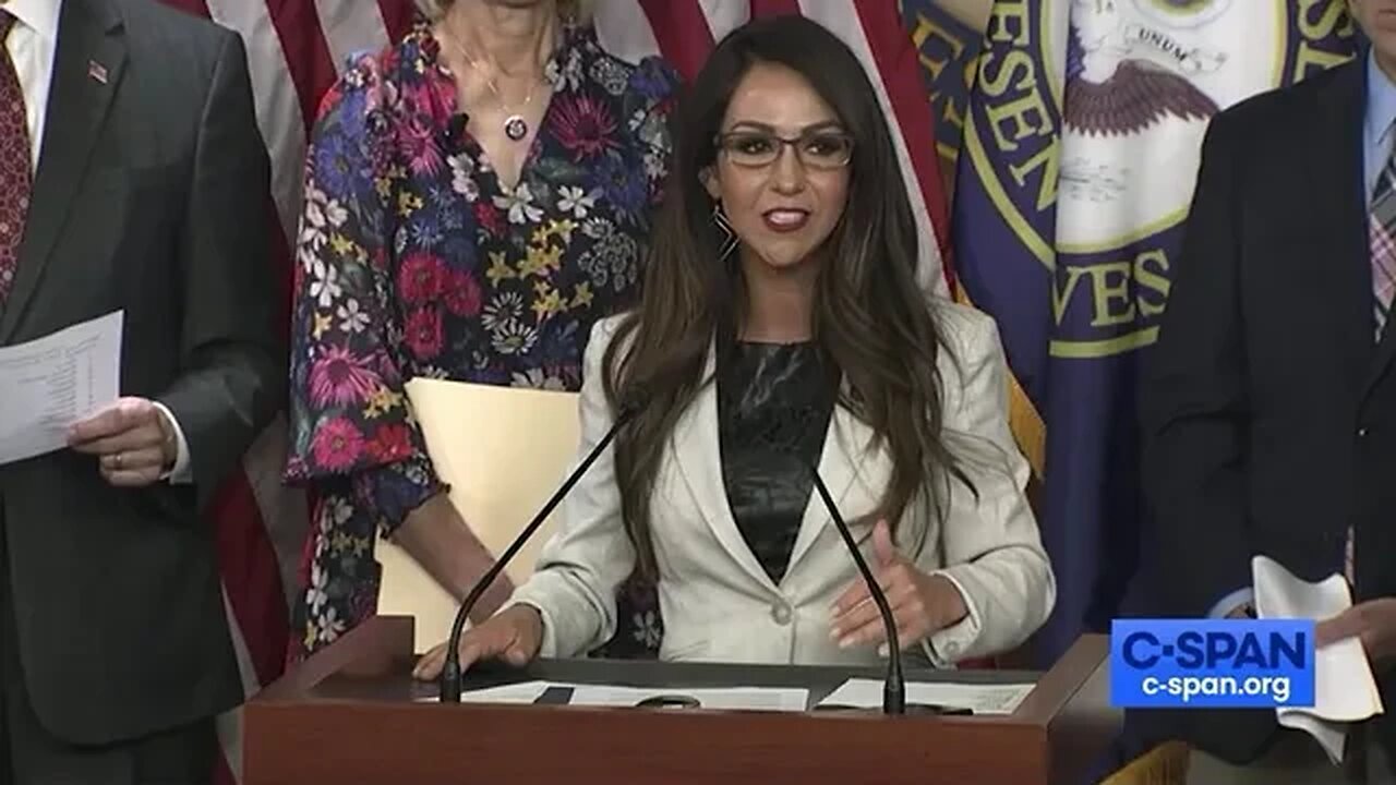 Rep. Lauren Boebert Speaks at NDAA Press Conference