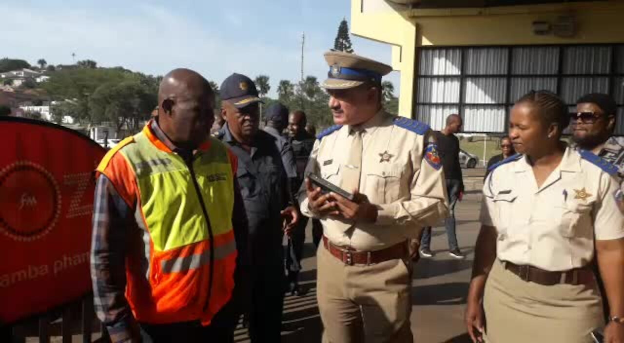 SOUTH AFRICA - Durban - Transport MEC launches new technology to minimise fraud (Videos) (fQa)