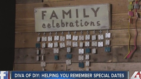 Diva of DIY: helping you remember special dates